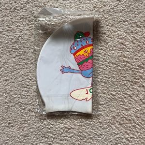 Jolyn Surfing Hamburger swim cap